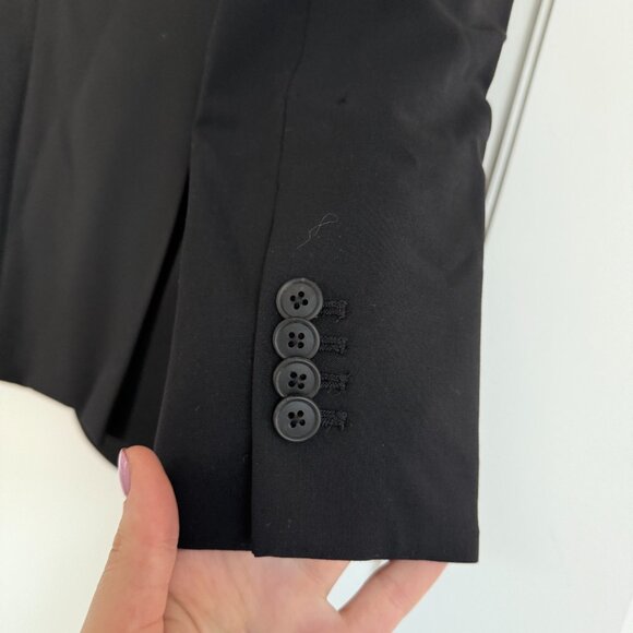 NWT Veronica Beard Classic Blazer Jacket Black Notch Lapels Tailored Fit Sz 10 - Picture 8 of 8